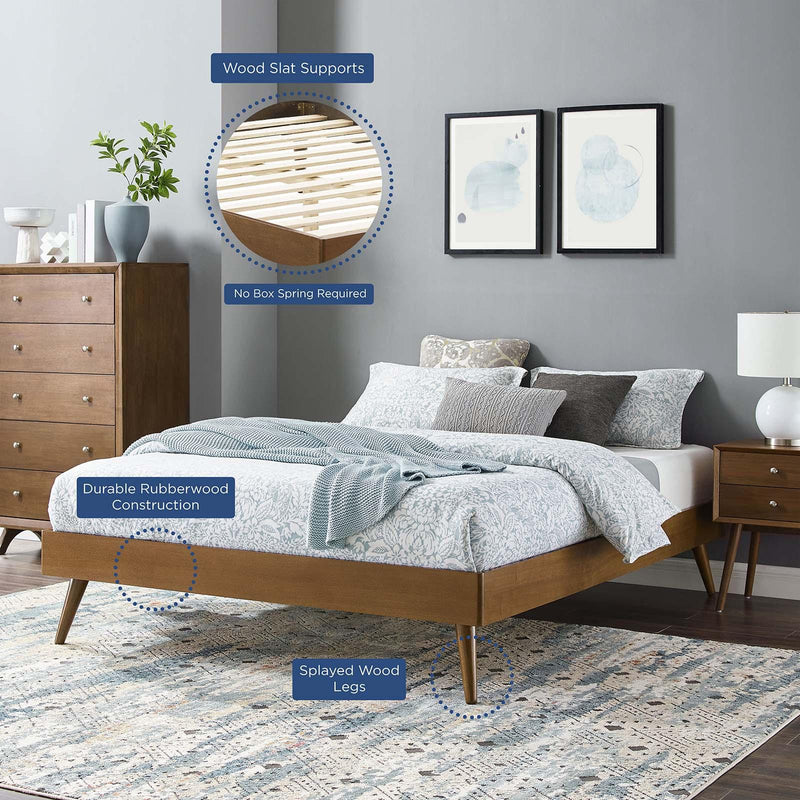 Margo Queen Wood Platform Bed Frame