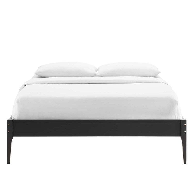 June Queen Wood Platform Bed Frame