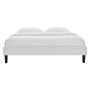 Reign Twin Performance Velvet Platform Bed Frame