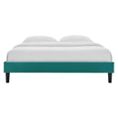 Reign Twin Performance Velvet Platform Bed Frame