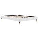 Harlow King Performance Velvet Platform Bed Frame