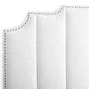 Lucille Queen Performance Velvet Platform Bed