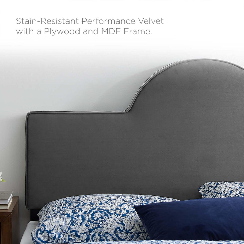 Dawn Twin Performance Velvet Headboard