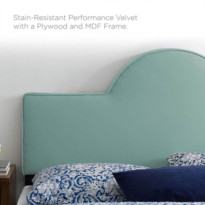 Dawn Twin Performance Velvet Headboard