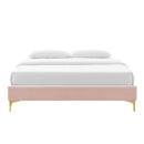 Sutton Full Performance Velvet Bed Frame