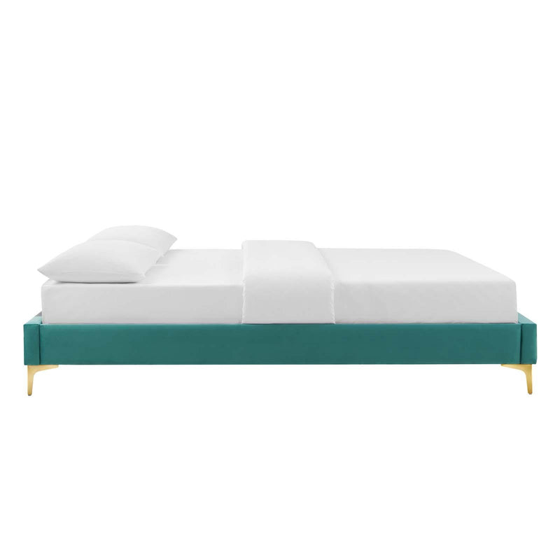 Sutton King Performance Velvet Bed Frame