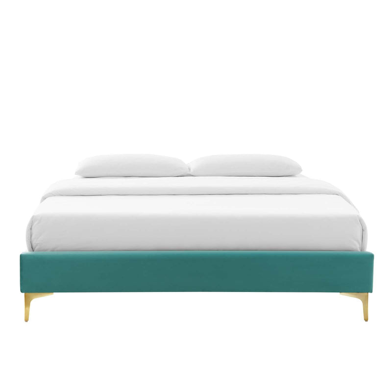 Sutton King Performance Velvet Bed Frame