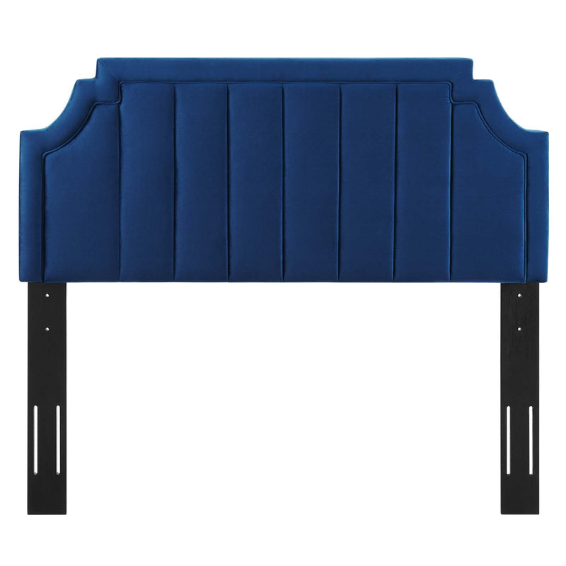 Alyona Channel Tufted Performance Velvet King/California Headboard