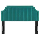 Alyona Channel Tufted Performance Velvet King/California Headboard