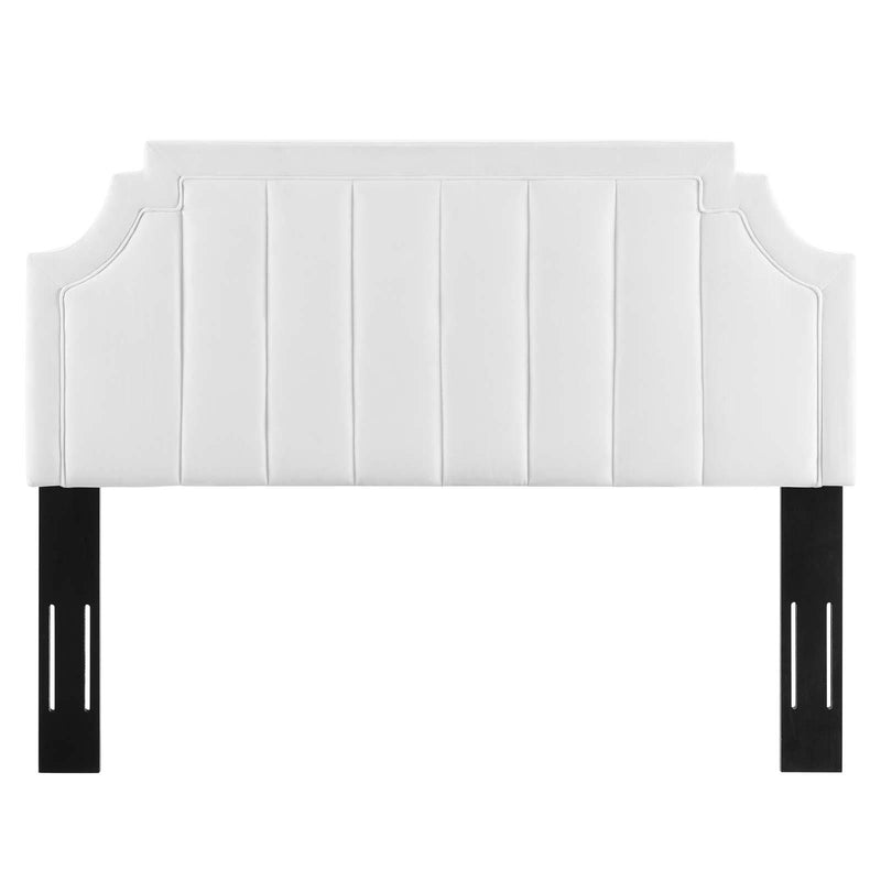 Alyona Channel Tufted Performance Velvet Twin Headboard