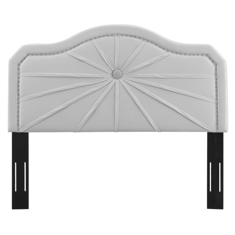 Kristin Pleated Performance Velvet King/California King Headboard