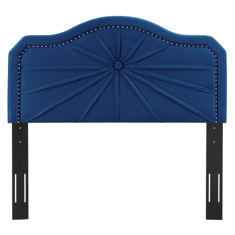 Kristin Pleated Performance Velvet King/California King Headboard