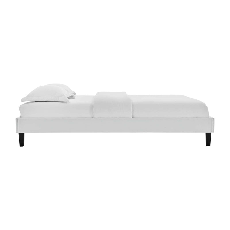 Elise King Performance Velvet Platform Bed