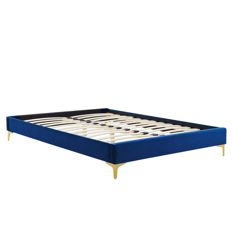 Sutton King Performance Velvet Bed Frame