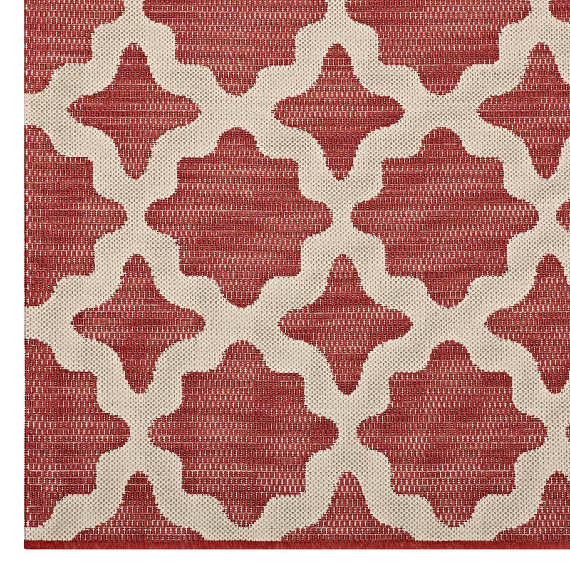 Cerelia Moroccan Trellis 8x10 Indoor and Outdoor Area Rug