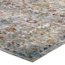 Success Manuka Distressed Vintage Floral Lattice 4x6 Area Rug