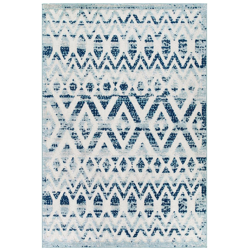 Reflect Tamako Diamond and Chevron Moroccan Trellis 5x8 Indoor / Outdoor Area Rug image