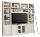 Parker House Boca 5-Piece Entertainment Wall in Cottage White