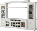 Parker House Cape Cod 4 Piece TV Console in Vintage White