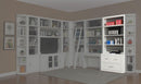 Parker House Catalina 40" Lateral File & Hutch in Cottage White