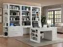 Parker House Catalina 11 Piece Library Wall Set in Cottage White