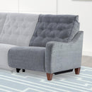Parker House Chelsea Power Right Arm Facing Recliner in Willow Grey