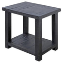 Parker House Durango Chairside Table in Rustic Dark Pine