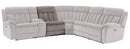 Parker House Furniture Cuddler Armless Chair in Laurel Dove