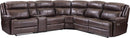 Parker House Furniture Eclipse Armless Chair in Florence Brown