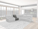 Parker House Marathon Armless Chair in Titanium