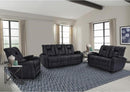 Parker House Optimus Power Loveseat in Midnight