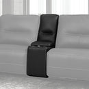 Parker House Spartacus Entertainment Console with USB Pop-up in Black