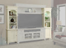 Parker House Tidewater Left and Right Piers and Bridge Backpanel in Vintage White