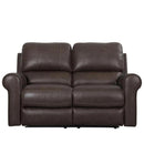 Parker House Travis Power Loveseat in Veronica Brown