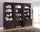 Parker House Washington Heights 6 Piece Library Wall Set in Washed Charcoal