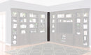 Parker House Washington Heights Inside Filler Corner in Washed Charcoal