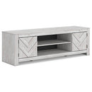 Cayboni 71" TV Stand with Electric Fireplace