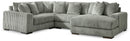 Lindyn Sectional with Chaise