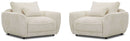 Parker Living Utopia - Mega Ivory Chair and A Half with Lumbar Pillow Two Pack