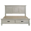 Franco Panel Platform Storage Bed