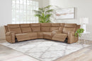 Parker Living Momentum 6 Piece Modular Power Reclining Sectional with Power Adjustable Headrests