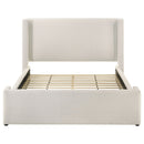 Alamosa Wingback Platform Bed