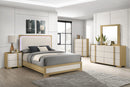 Hyland Panel Bed with LED Lighting