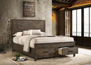 Woodmont Panel Platform Storage Bed