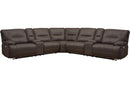 Parker Living Spartacus 7 Piece Modular Power Reclining Sectional with Power Adjustable Headrests