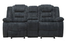 Parker Living Bolton - Misty Storm Manual Reclining Sofa Loveseat and Recliner
