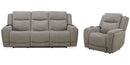 Parker Living Penfield - Frappe Power Reclining Sofa and Recliner