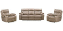 Parker Living Theon - Stokes Toffee Manual Glider Reclining Sofa and Two Recliners