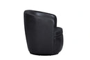 Parker Living Barolo 100% Italian Leather Swivel Club Chair Two Pack