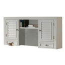 Parker House Boca L Shape Desk with Credenza and Hutch